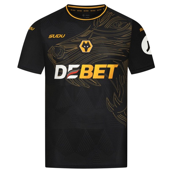 Tailandia Camiseta Wolves Replica Segunda Ropa 2024/25